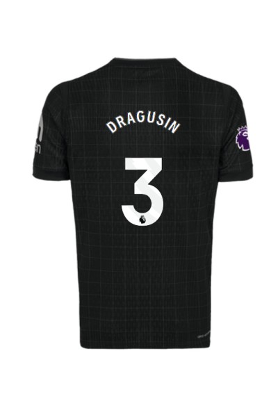 Tottenham Hotspur Radu Dragusin #3 Jalkapallovaatteet Vieraspaita 2025-26 Lyhythihainen Tottenham Hotspur Radu Dragusin #3 Jalkapallovaatteet Vieraspaita 2025-26 Lyhythihainen